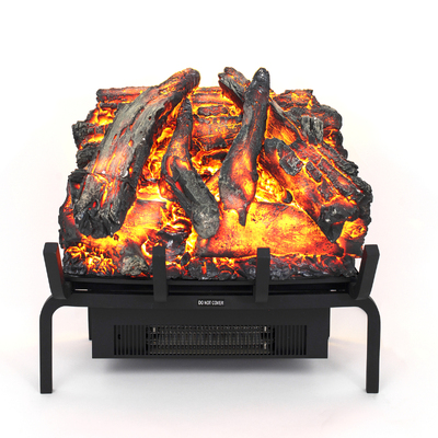 Вільностоячий електричний камін Loan Plus, Art Flame, 400x500x220 мм, 1950 W, 2 рівні обігріву, 5 рівнів інтенсивності полум’я, Таймер