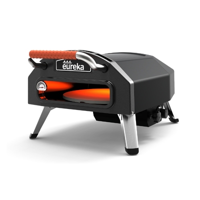 Піч для піци XN16P, 505x788x371 мм, Art Flame,  Дверцята зі склом для швидкого нагріву та видимості всередині, Обертовий лоток для рівномірного запікання, Нагрівається до 500°C за 20 хвилин, Простір для піци 16 дюймів, Складні ніжки