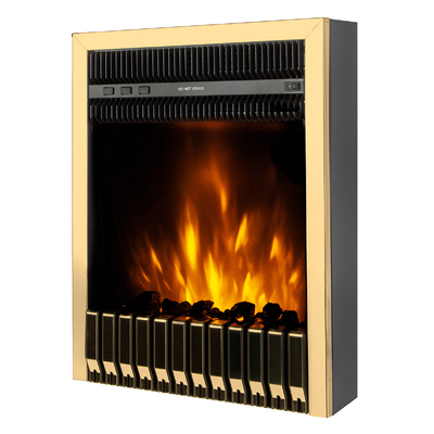 Електрична камінна вставка Gala gold, Art Flame, 577x447x161 мм, 2000 Вт, термостат, 5 рівнів яскравості полум’я, таймер