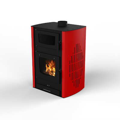 Дров’яна піч Lava, Art Flame, 867,3x588x710,8 mm, 14,4kW
