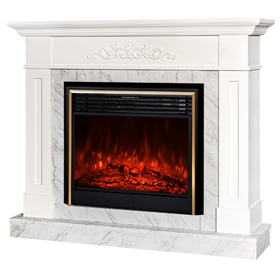 Електрокамін Luca & Richi, Art Flame, 1130x1400x290 мм, 1950Вт, тріск полін, 5 рівнів яскравості полум’я, таймер