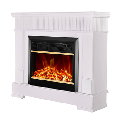 Електрокамін Ideal & Mars, Art Flame, 882x1045x275 мм, 1500Вт, 2 рівні обігріву, 5 рівнів яскравості полум’я, таймер