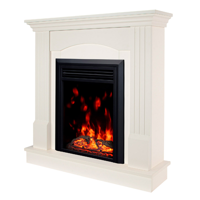 Електричний камін Nobira & Cris, Art Flame, 950x920x240 мм, 1500 W, Ефект потріскування дров, 10 кольорів полум’я, Термостат, Таймер