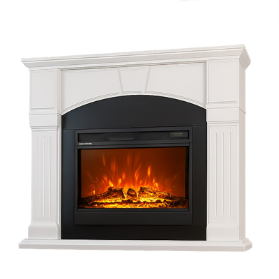 Електрокамін Casandra & Mirabella, Art Flame, 1150x1350x330 мм, 1950 Вт, потріскування звуків, 5 рівнів яскравості полум’я, таймер