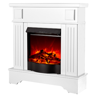 Electric fireplace Marina extra & Corsica, Art Flame, 1092x1034x300 mm, 1500W, 2 heating levels, 5 flame brightness levels, Power button