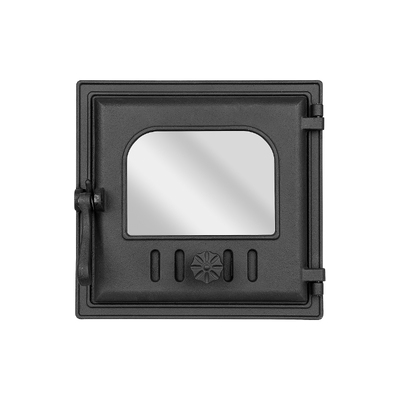 Дверцята для печі K 401, Art Flame, 310×300 мм, Чавун, Стійкість 700–950℃, Поворотне відкривання